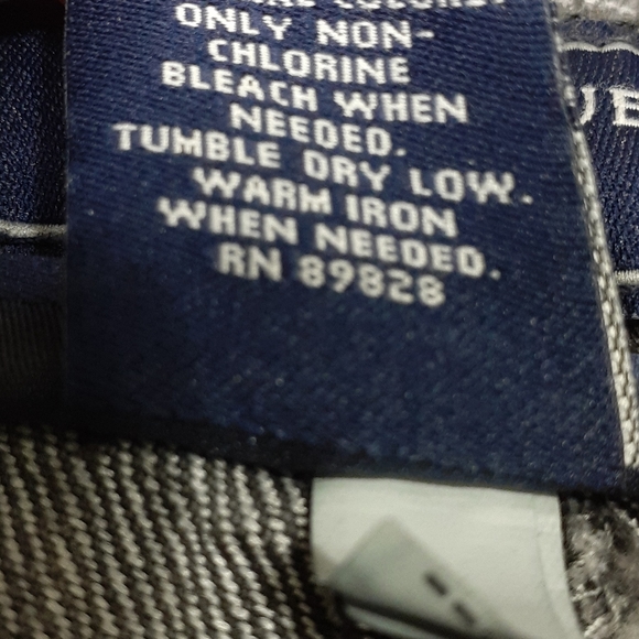 Charter Club 12 Short Classic Straight Gray Jeans - Picture 15 of 16